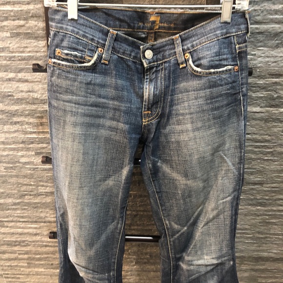 7 For All Mankind Flare Jeans - Picture 4 of 10